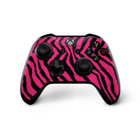 Retro Zebra Xbox One X Controller Skin