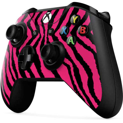 Retro Zebra Xbox One X Controller Skin