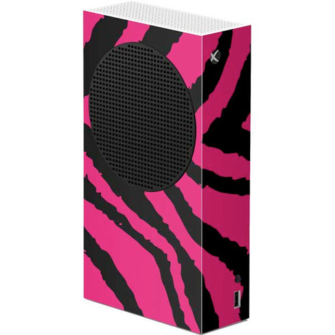 Retro Zebra Xbox Series S Console Skin
