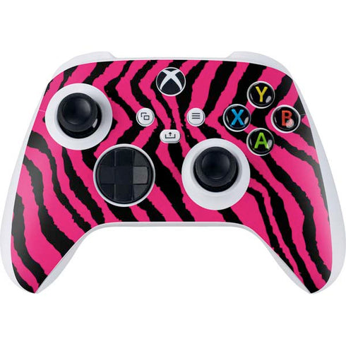 Retro Zebra Xbox Series S Controller Skin