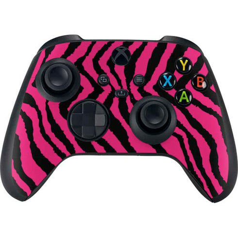 Retro Zebra Xbox Series X Controller Skin