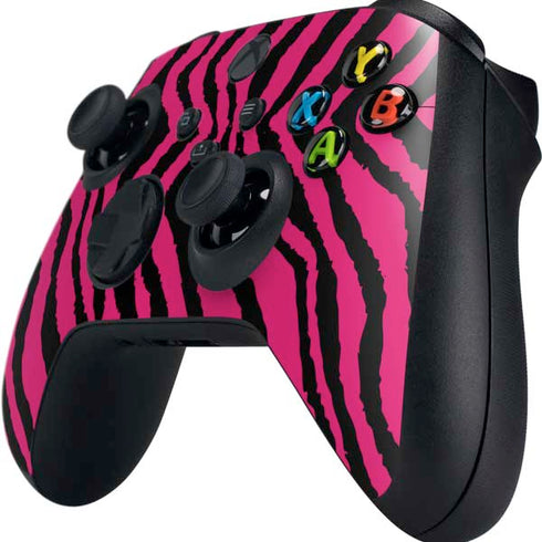 Retro Zebra Xbox Series X Controller Skin