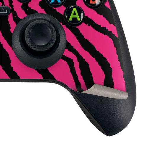 Retro Zebra Xbox Series X Controller Skin