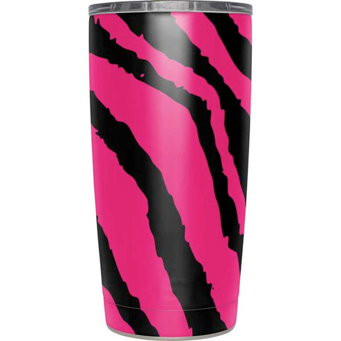 Retro Zebra Yeti 20oz Tumbler Skin