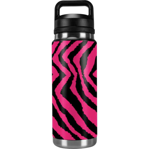 Retro Zebra YETI Rambler 26oz Bottle Skin