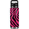 Retro Zebra YETI Rambler 26oz Bottle Skin