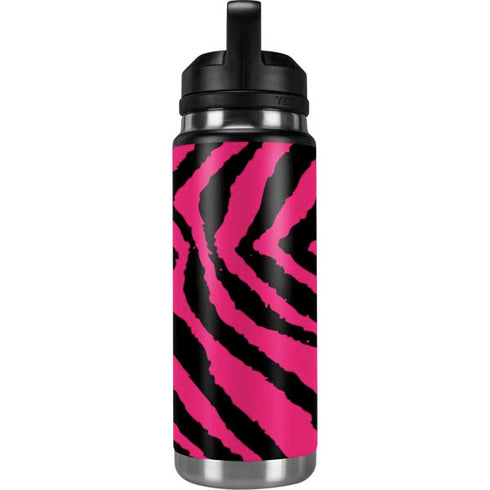 Retro Zebra YETI Rambler 26oz Bottle Skin
