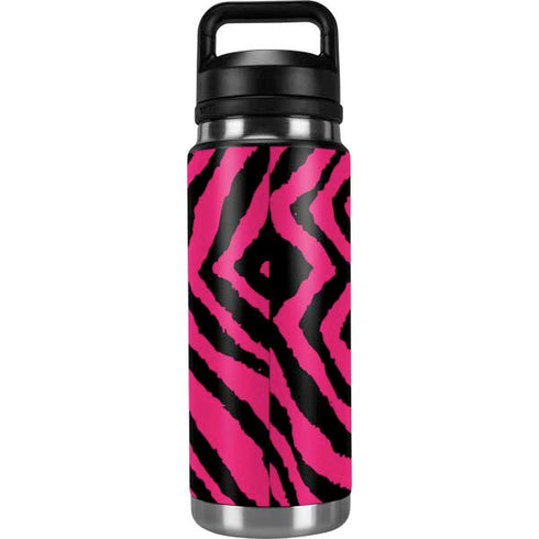 Retro Zebra YETI Rambler 26oz Bottle Skin