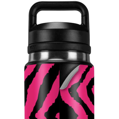 Retro Zebra YETI Rambler 26oz Bottle Skin