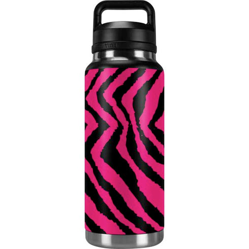 Retro Zebra YETI Rambler 36oz Bottle Skin