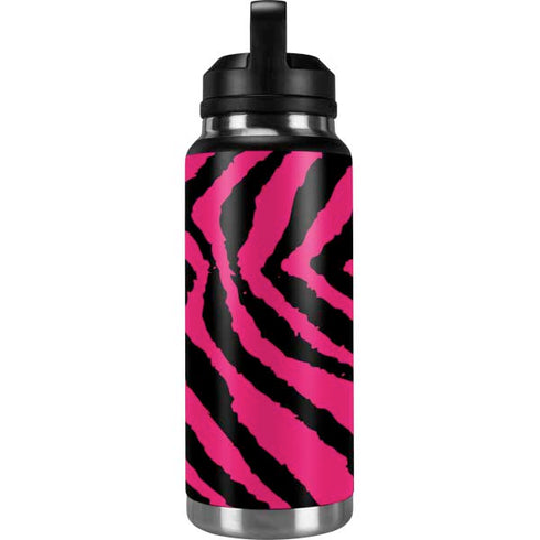 Retro Zebra YETI Rambler 36oz Bottle Skin