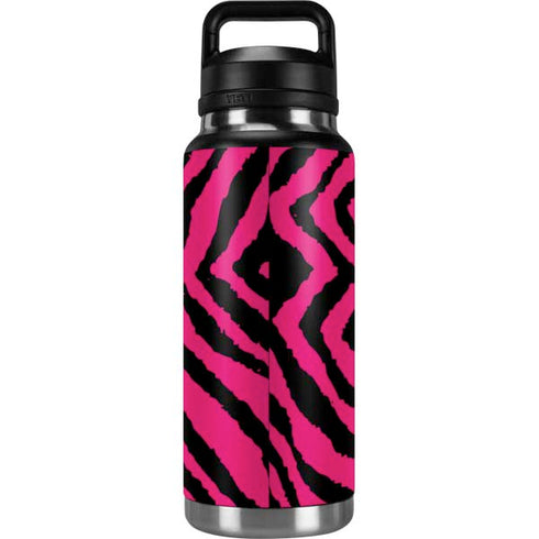 Retro Zebra YETI Rambler 36oz Bottle Skin
