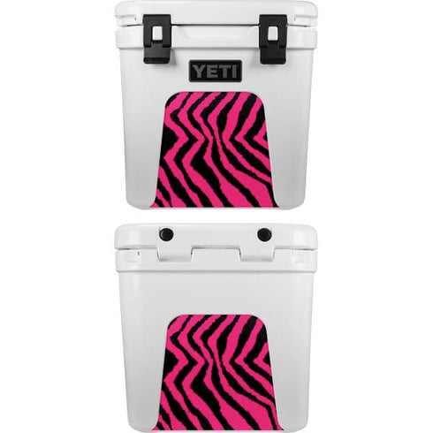 Retro Zebra YETI Roadie 24 Hard Cooler Skin