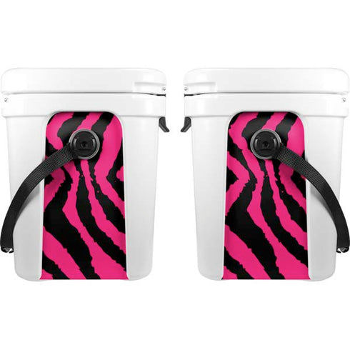 Retro Zebra YETI Roadie 24 Hard Cooler Skin