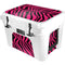 Retro Zebra YETI Tundra 35 Hard Cooler Skin