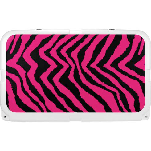 Retro Zebra YETI Tundra 45 Hard Cooler Skin