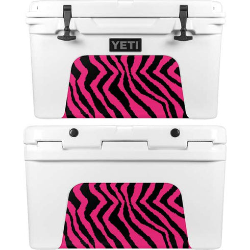 Retro Zebra YETI Tundra 45 Hard Cooler Skin