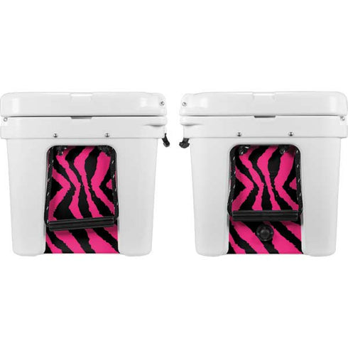 Retro Zebra YETI Tundra 45 Hard Cooler Skin