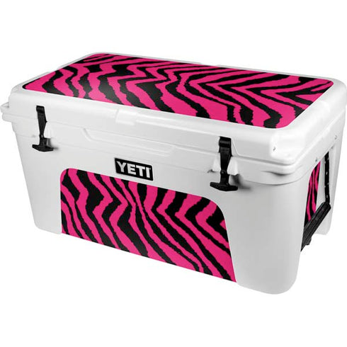 Retro Zebra YETI Tundra 65 Hard Cooler Skin