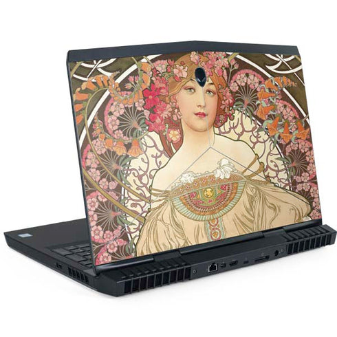 Alphonse Mucha Reverie 1897 Dell Alienware Skin