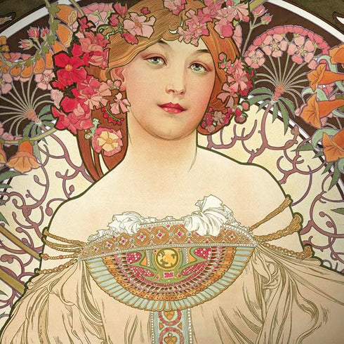 Alphonse Mucha Reverie 1897 Dell Alienware Skin