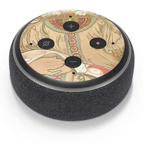 Alphonse Mucha Reverie 1897 Amazon Echo Dot Skin