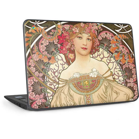 Alphonse Mucha Reverie 1897 HP Chromebook Skin