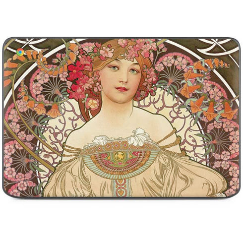 Alphonse Mucha Reverie 1897 HP Chromebook Skin