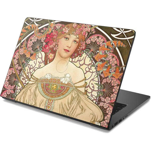 Alphonse Mucha Reverie 1897 Dell Chromebook Skin