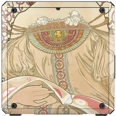 Alphonse Mucha Reverie 1897 Cooler Master MasterBox Q300L Mini Tower Skin