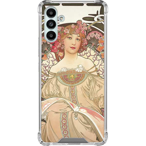 Alphonse Mucha Reverie 1897 Galaxy A13 5G Clear Case