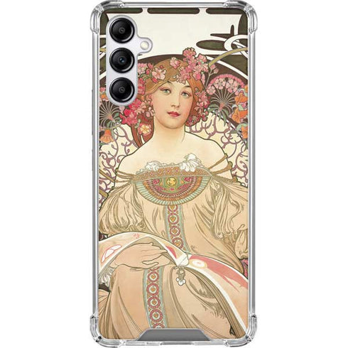 Alphonse Mucha Reverie 1897 Galaxy A14 5G Clear Case
