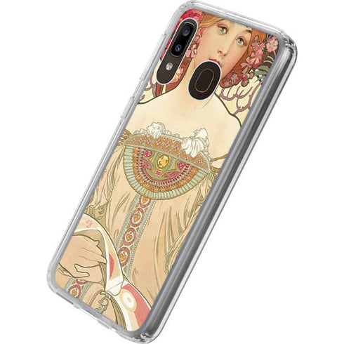 Alphonse Mucha Reverie 1897 Galaxy A20 Clear Case