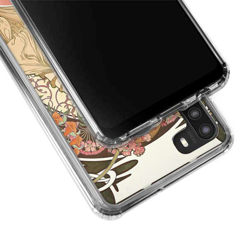 Alphonse Mucha Reverie 1897 Galaxy A21 Clear Case