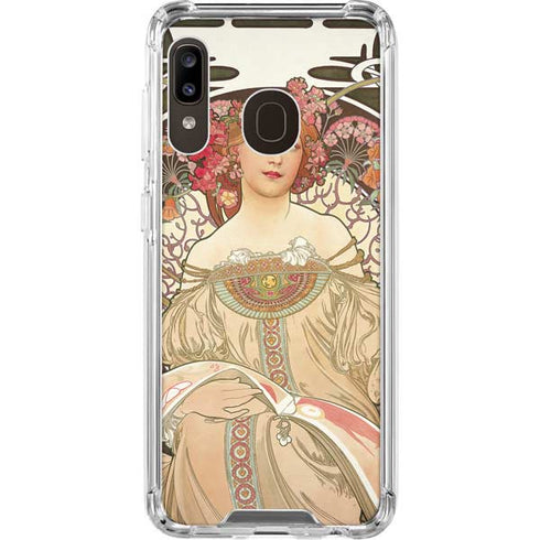 Alphonse Mucha Reverie 1897 Galaxy A30 Clear Case