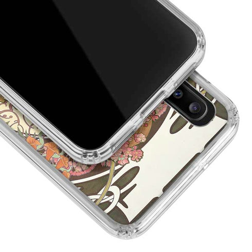 Alphonse Mucha Reverie 1897 Galaxy A30 Clear Case
