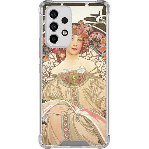 Alphonse Mucha Reverie 1897 Galaxy A33 5G Clear Case