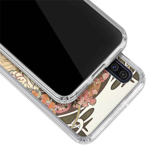Alphonse Mucha Reverie 1897 Galaxy A50 Clear Case