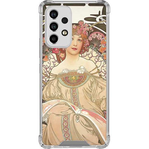 Alphonse Mucha Reverie 1897 Galaxy A53 5G Clear Case
