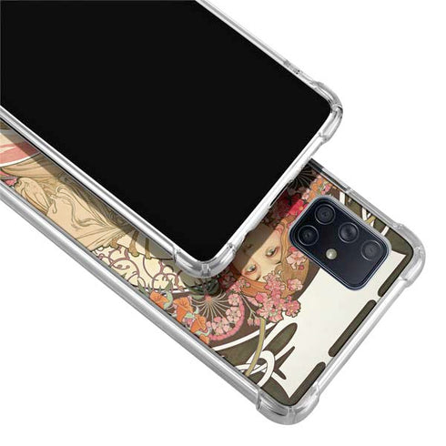 Alphonse Mucha Reverie 1897 Galaxy A71 5G Clear Case
