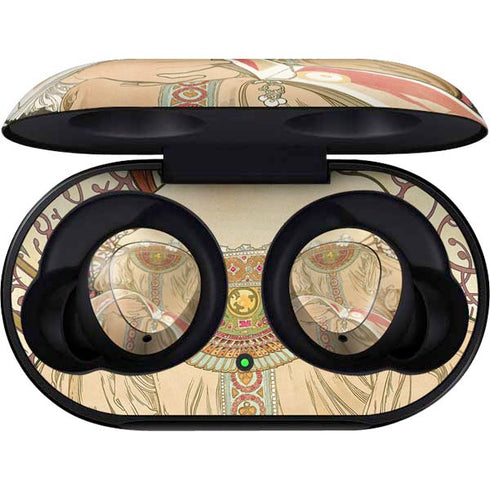 Alphonse Mucha Reverie 1897 Galaxy Buds Skin
