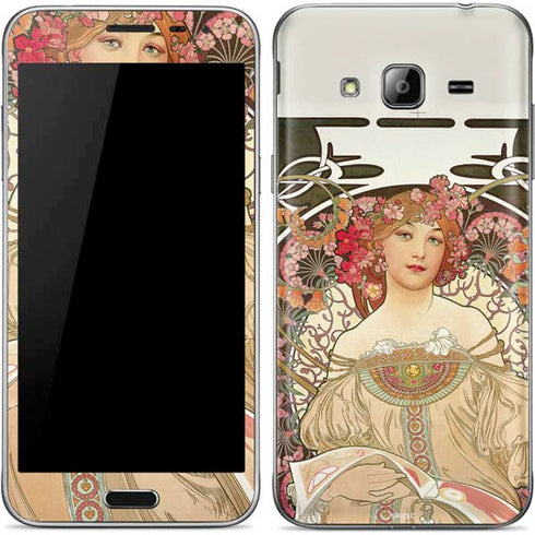 Alphonse Mucha Reverie 1897 Galaxy J3 Skin