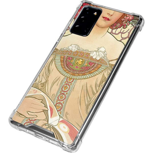 Alphonse Mucha Reverie 1897 Galaxy Note20 5G Clear Case