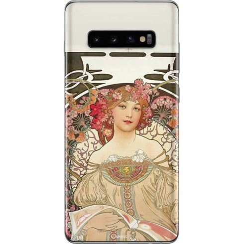 Alphonse Mucha Reverie 1897 Galaxy S10 Plus Skin