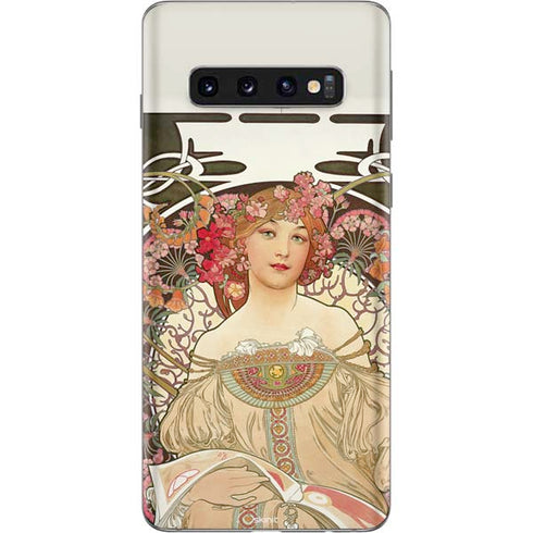 Alphonse Mucha Reverie 1897 Galaxy S10 Skin