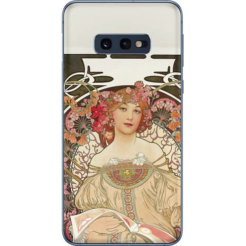 Alphonse Mucha Reverie 1897 Galaxy S10e Skin