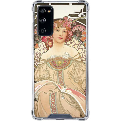 Alphonse Mucha Reverie 1897 Galaxy S20 FE Clear Case