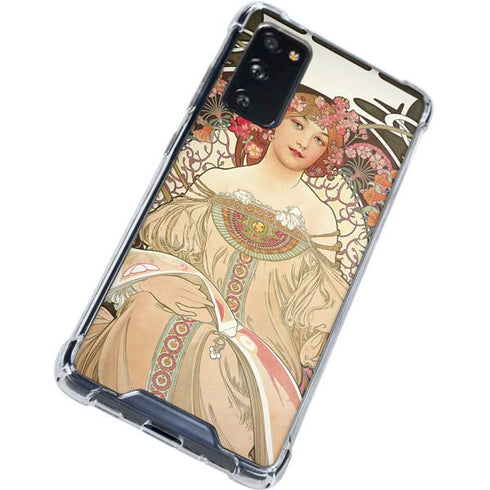 Alphonse Mucha Reverie 1897 Galaxy S20 FE Clear Case