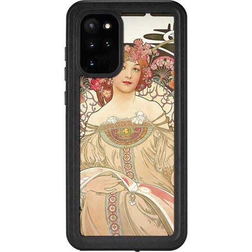 Alphonse Mucha Reverie 1897 Galaxy S20 Plus Waterproof Case