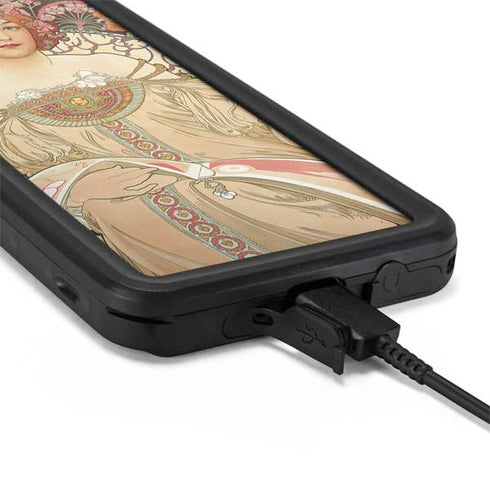 Alphonse Mucha Reverie 1897 Galaxy S20 Plus Waterproof Case